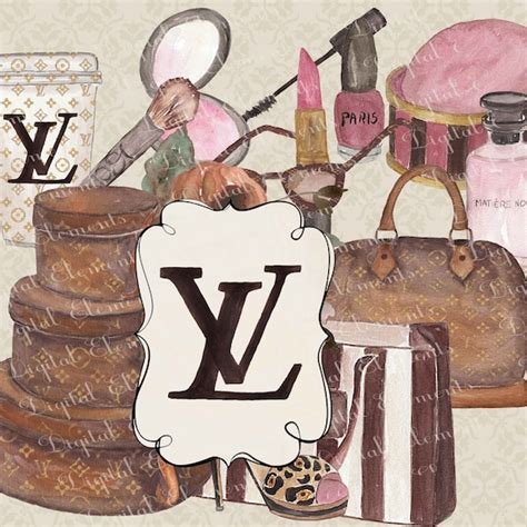 louis vuitton printable clipart|louis vuitton free clip art.